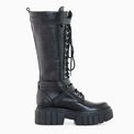 Cizme dama din piele naturala neagra Anderson