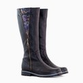 Cizme dama din piele naturala neagra Aspen