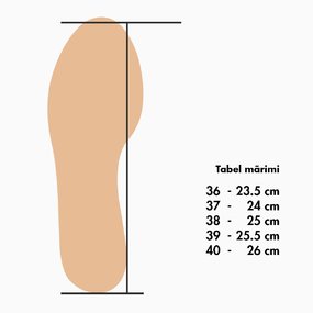 Sandale cu talpa joasa din piele naturala maro Veronica