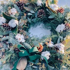 Eco-Friendly Christmas Wreath
