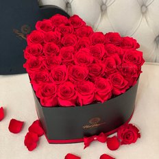 Endless Romance Forever Roses Heart