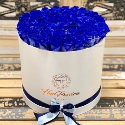 Scatola Rose Blu FlorPassion Flowers