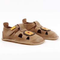 Leather barefoot sandals - NIDO Leo